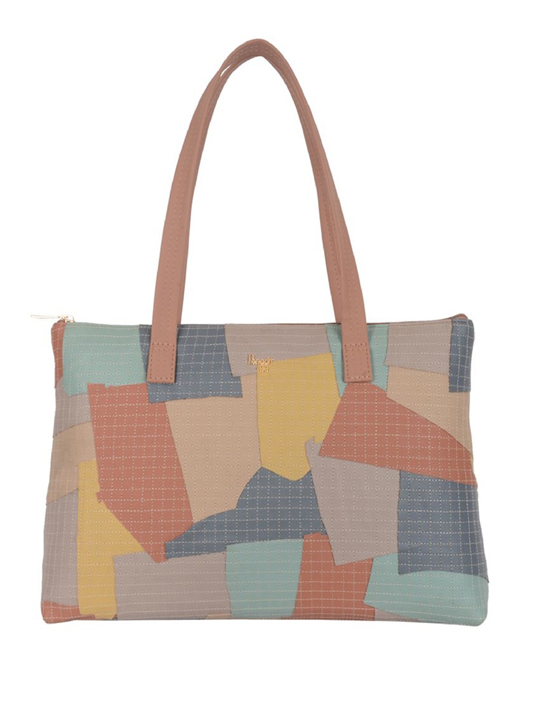

Baggit Women Printed PU Laptop Bag, Pink