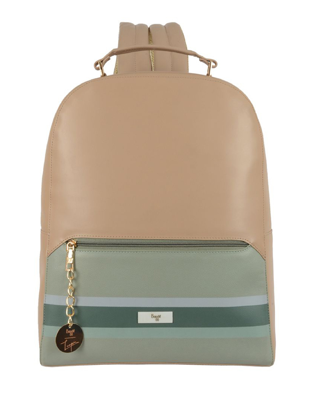 

Baggit Women PU Laptop Bag, Beige
