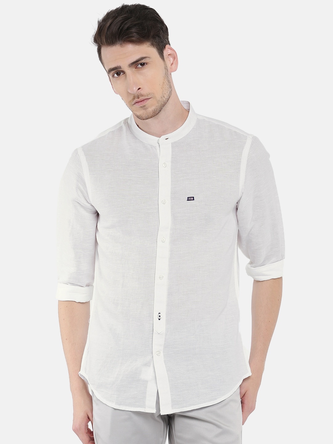 

Arrow Sport Men White Original Slim Fit Printed Casual Sustainable Shirts