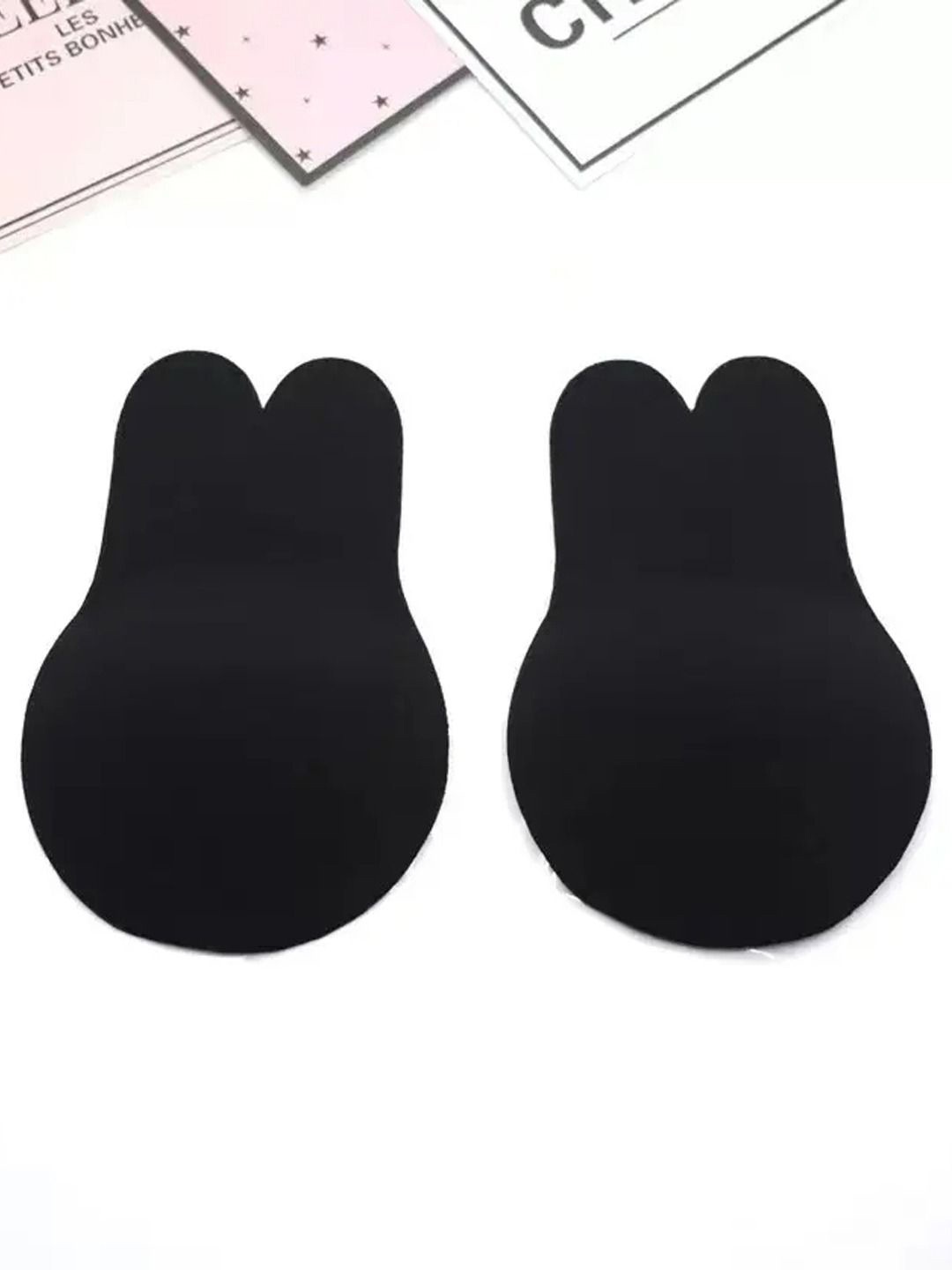 

VAGHBHATT Set of 2 Reusable Stick-On Lingerie accessories, Black