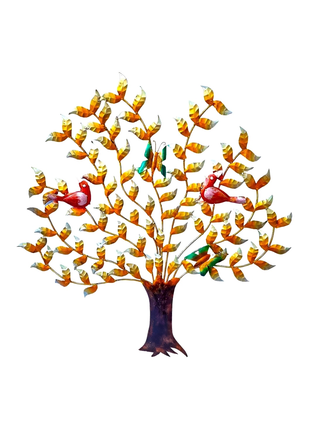 

apka mart Yellow & Orange Tree Design Wall Hanging