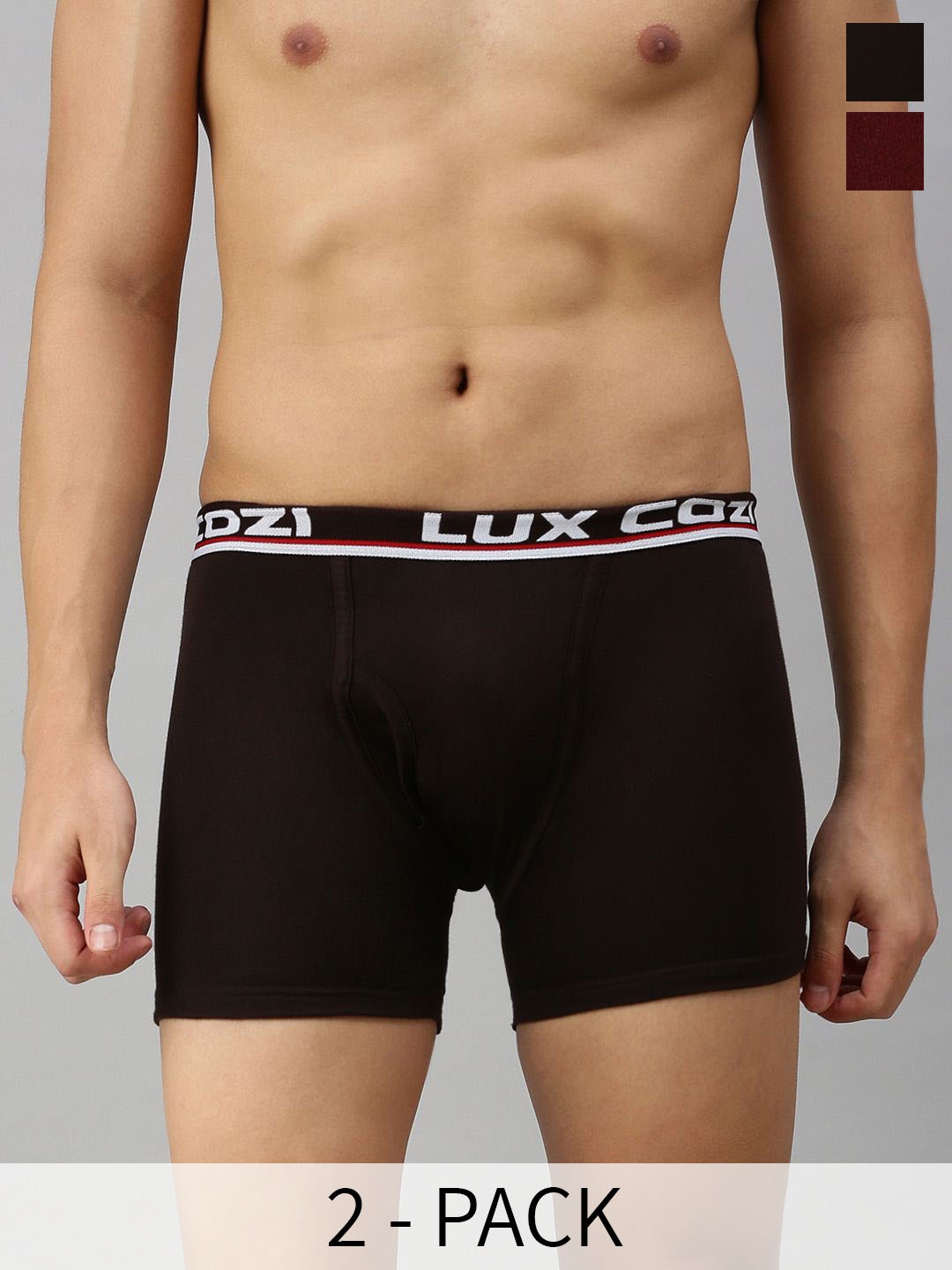 

Lux Cozi Pack Of 3 Assorted Trunks COZI_BIGSHOT_LONGS_PLAIN_AST1_3PC