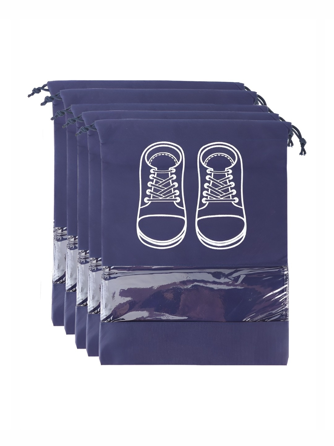 

P-Plus International Blue 5 Pieces Water Resistant Shoes Organiser