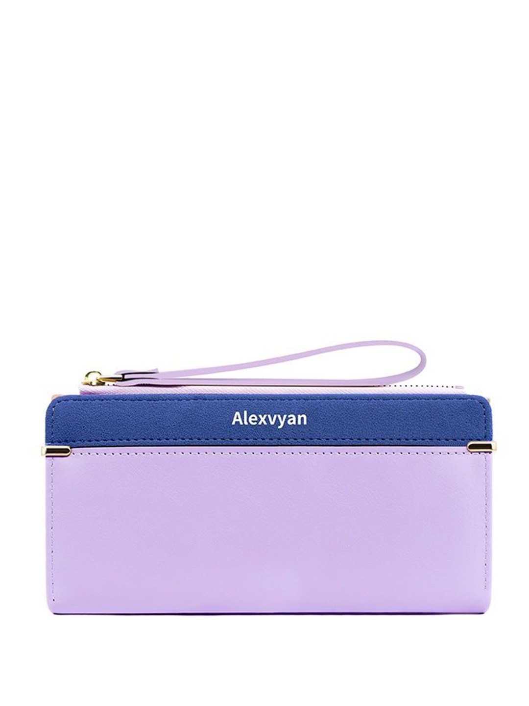 

Alexvyan Women Two Fold Wallet, Purple