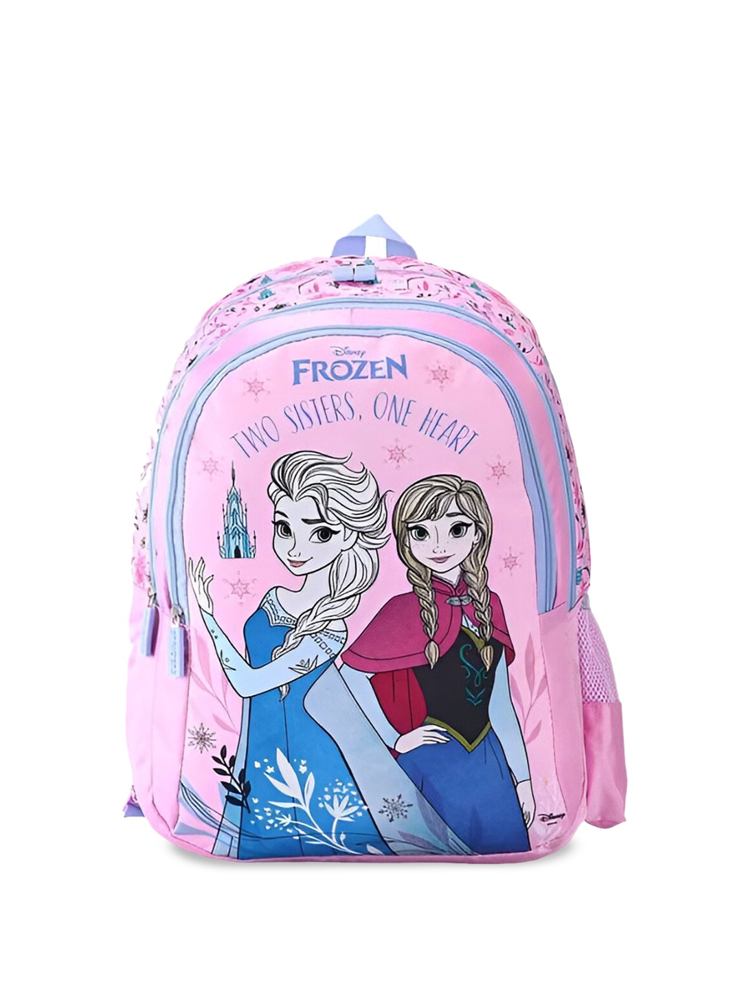 

ZOOP from TITAN Girls Analog Watch School Bag Stationary Kit Frozen Gift Set, Pink