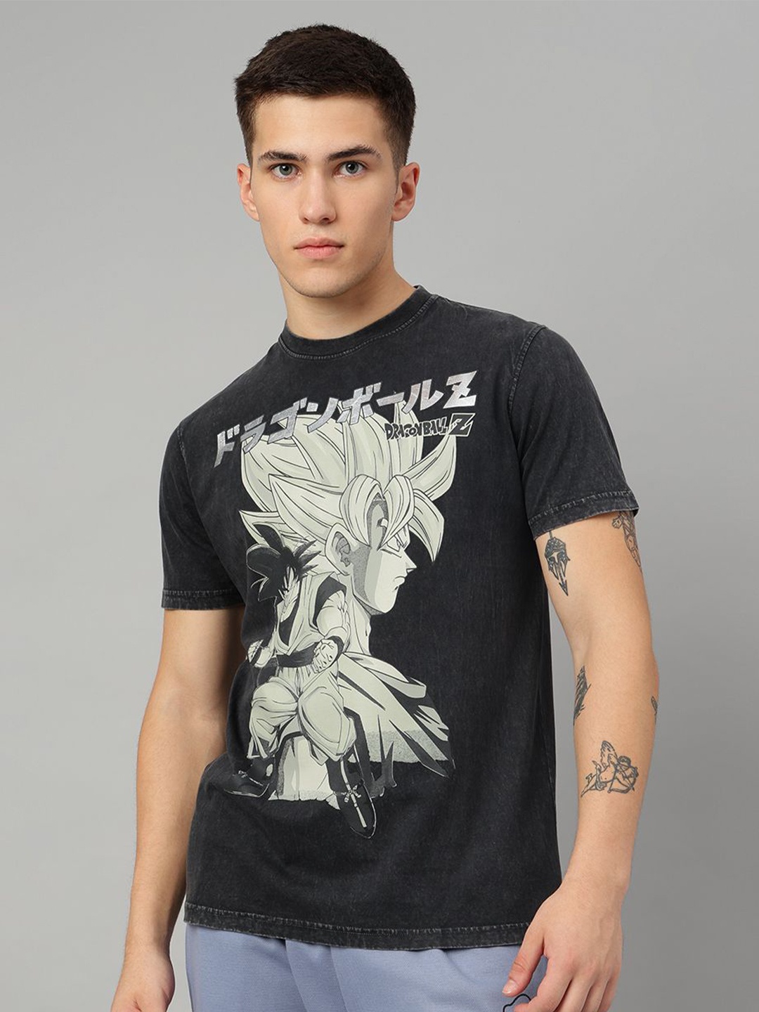 

Free Authority Dragon Ball Z Printed Pure Cotton T-Shirt, Black