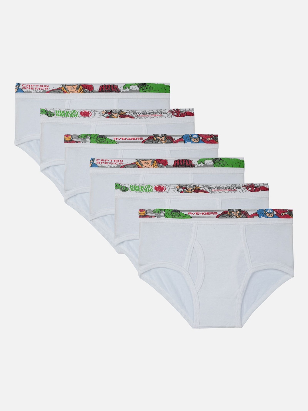 

Bodycare Kids Boys Pack of 3 Cotton Basic Briefs KIA302-PK001_P6, White