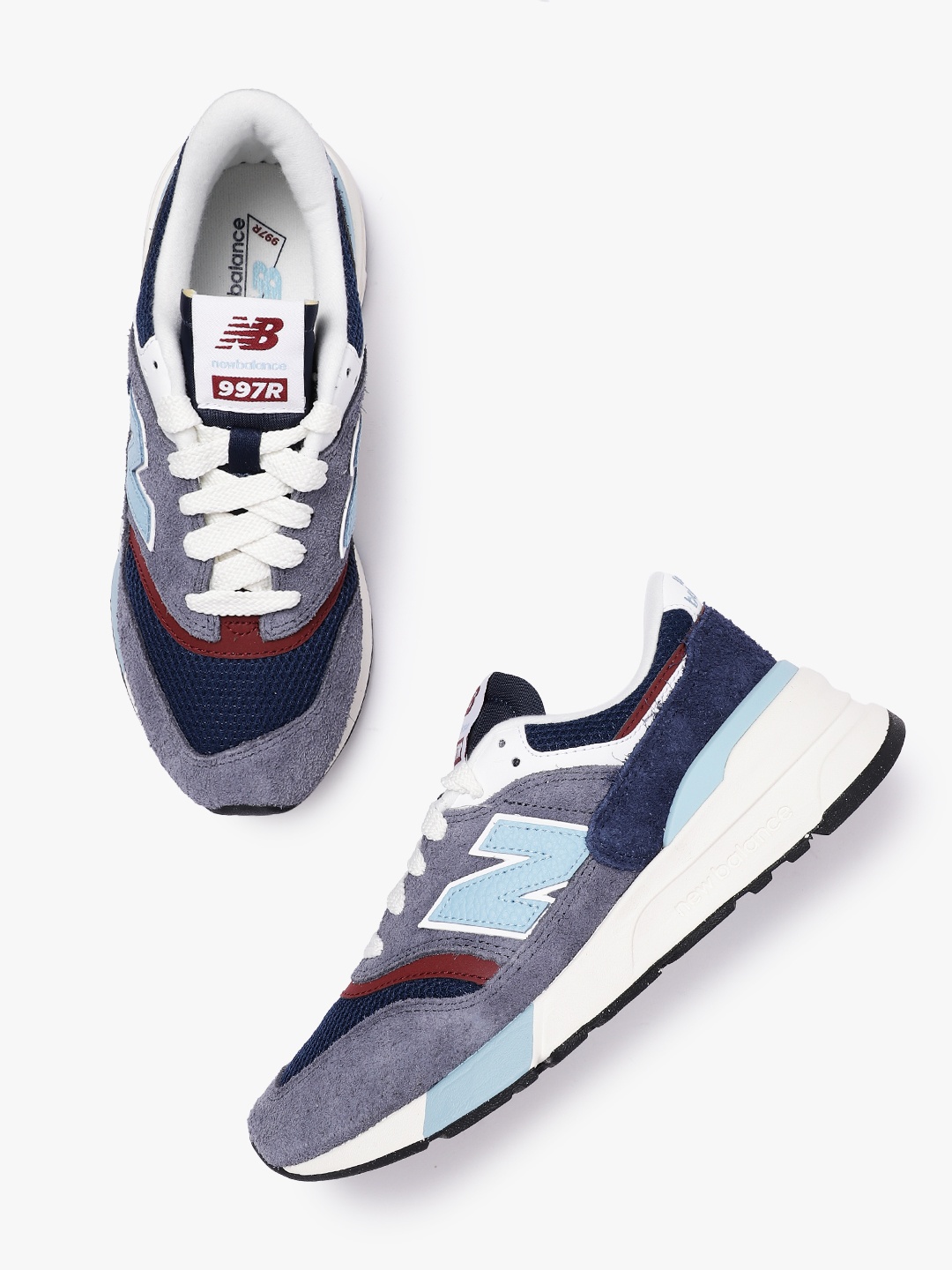 

New Balance Unisex Suede 997R Everyday Sneakers, Grey