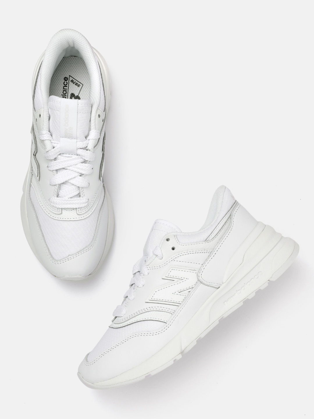 

New Balance Unisex Suede 997R Sneakers, White