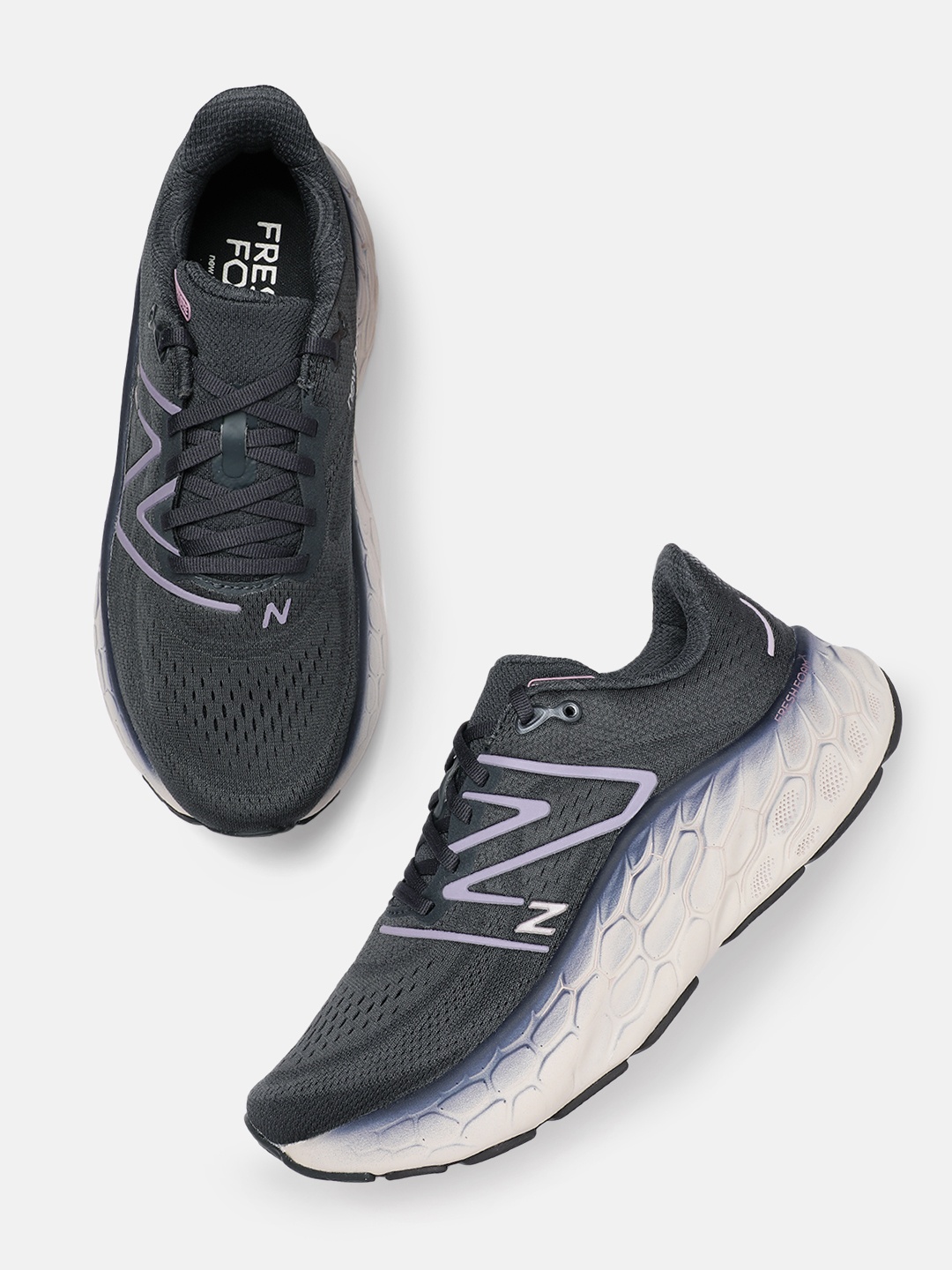 

New Balance Men More Fresh Foam Running Shoes, Grey