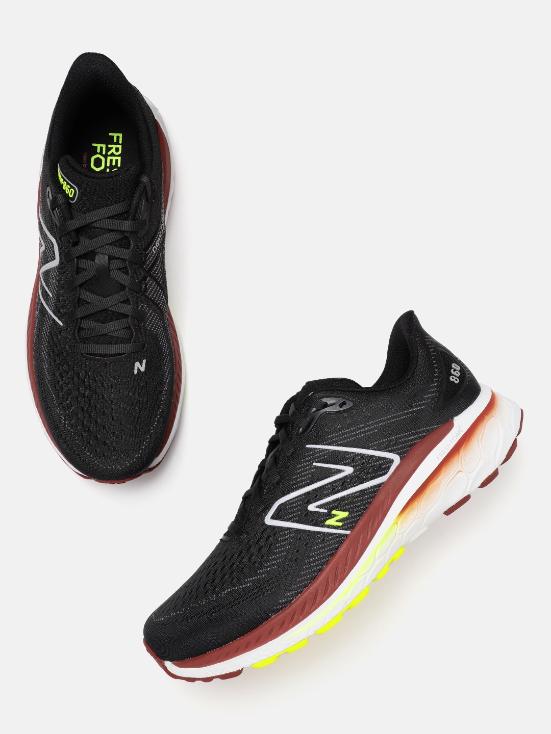 

New Balance Men 860 Fresh Foam Running Shoes, Black