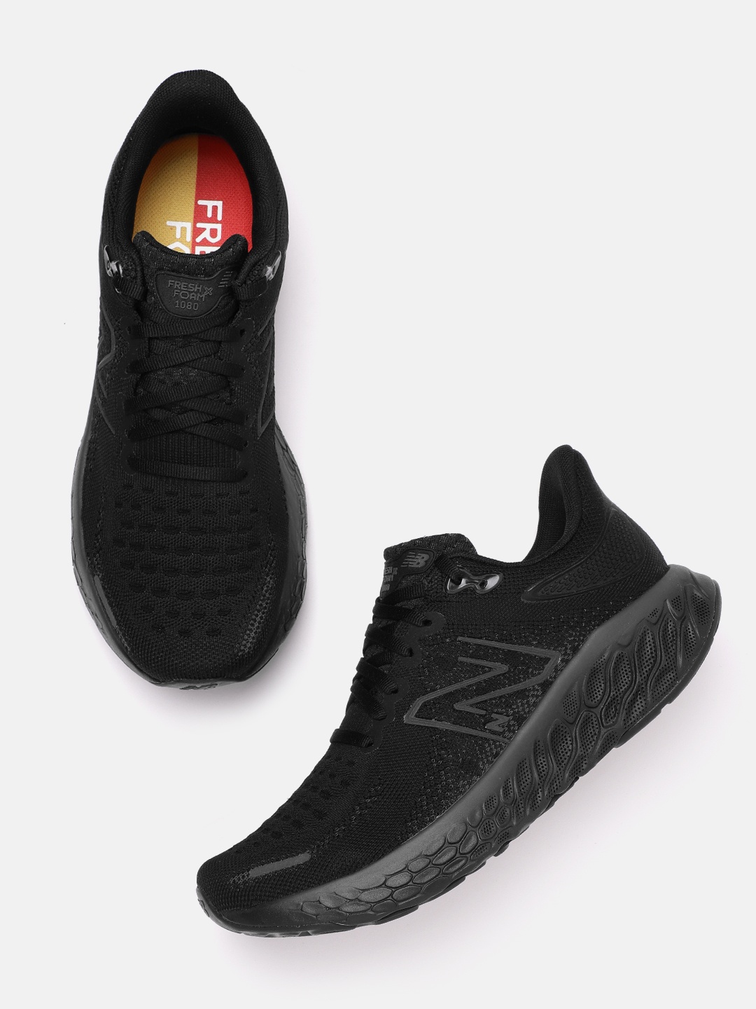 

New Balance Men 1080 V12 Running Shoes, Black