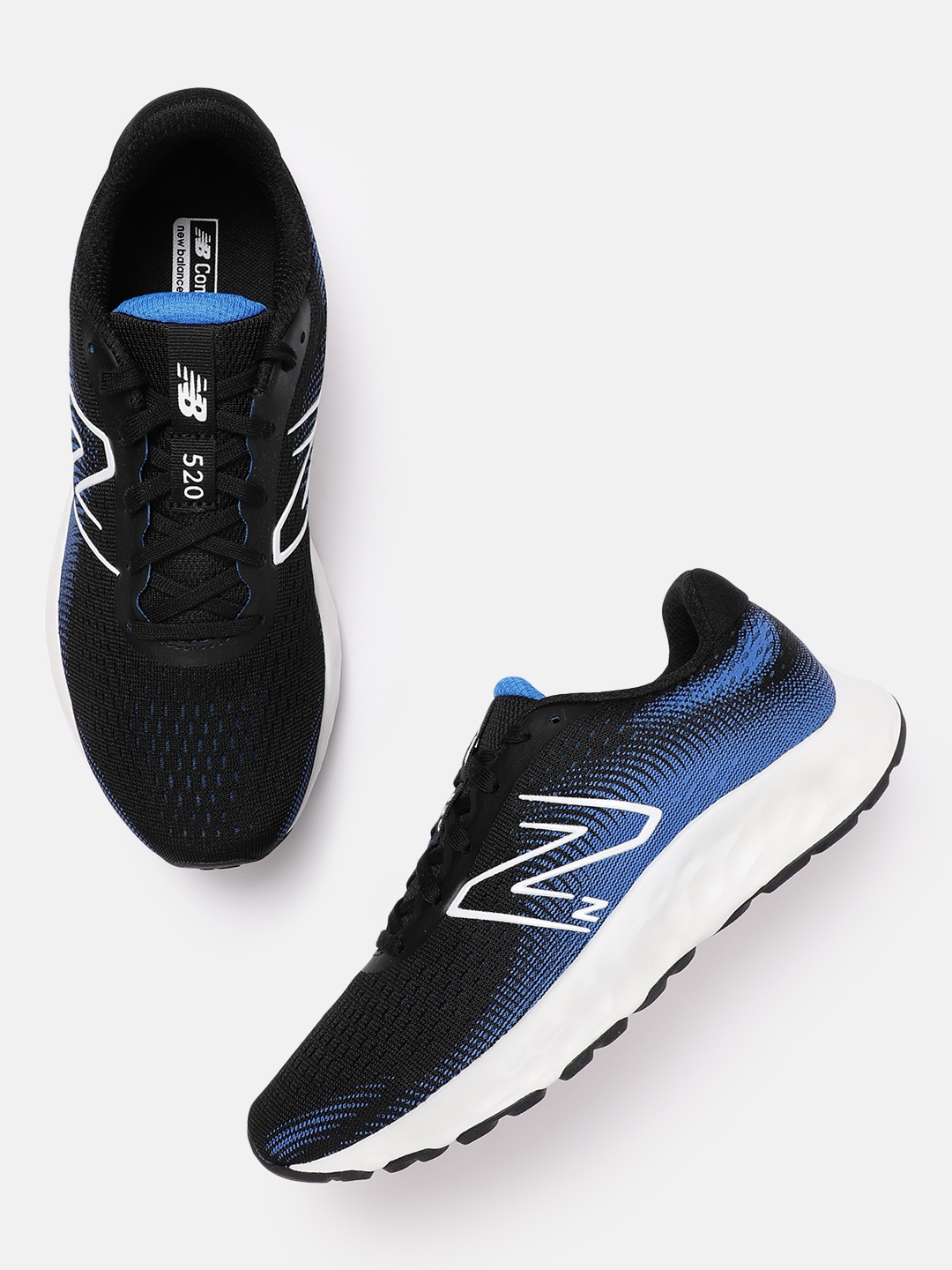 

New Balance Men 520 Comfort Insert Running Shoes, Black