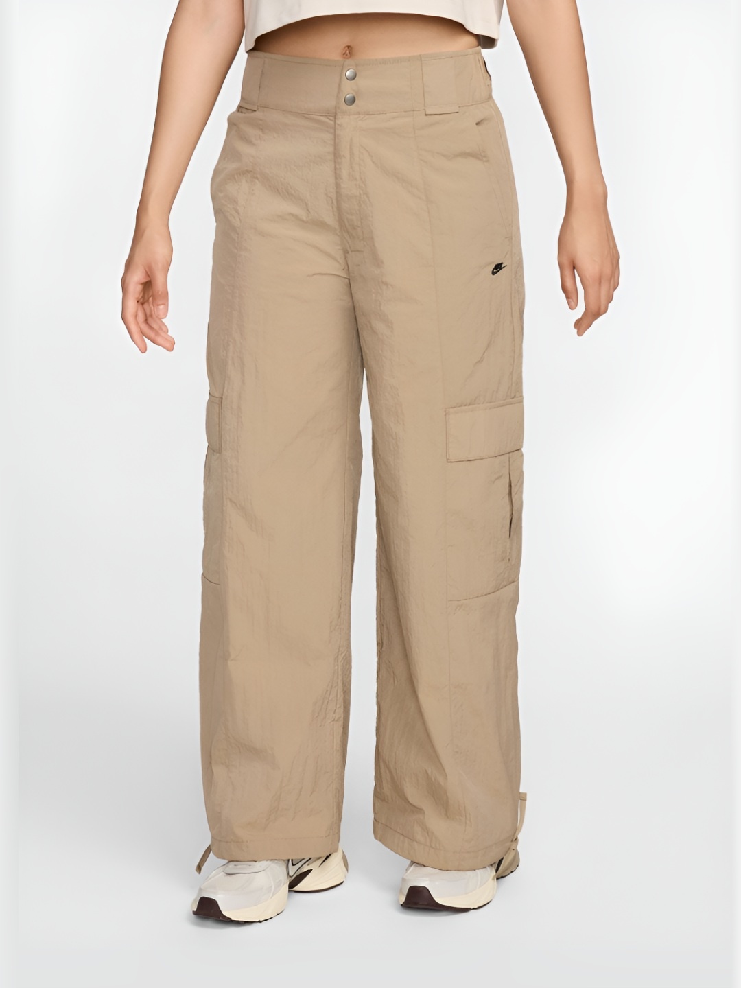 

Nike Sportswear Women's High-Waisted Woven Cargo Trousers, Beige