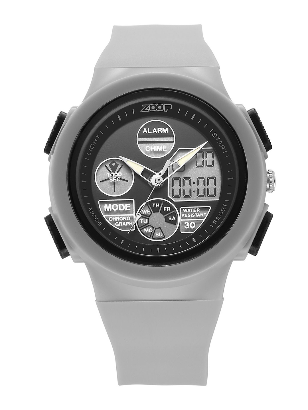 

Zoop Unisex Kids Dial & Straps Analogue Watch 16040PP01W, Black