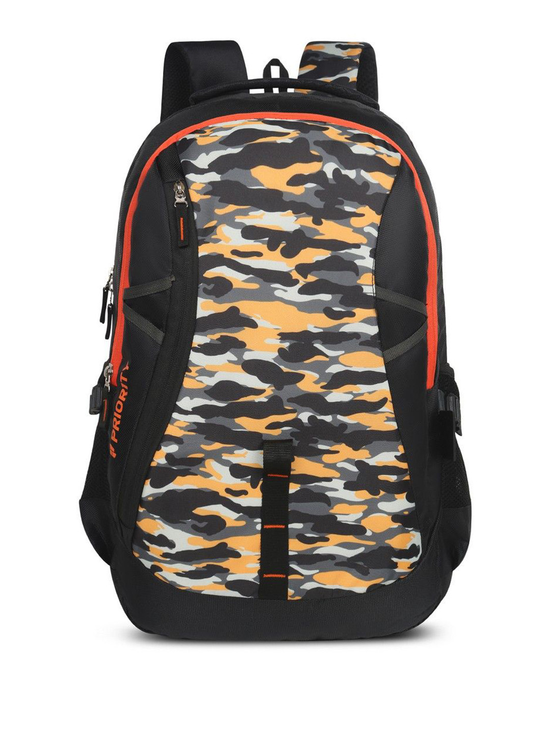 

Priority Unisex Backpack with Hip Strap, Black