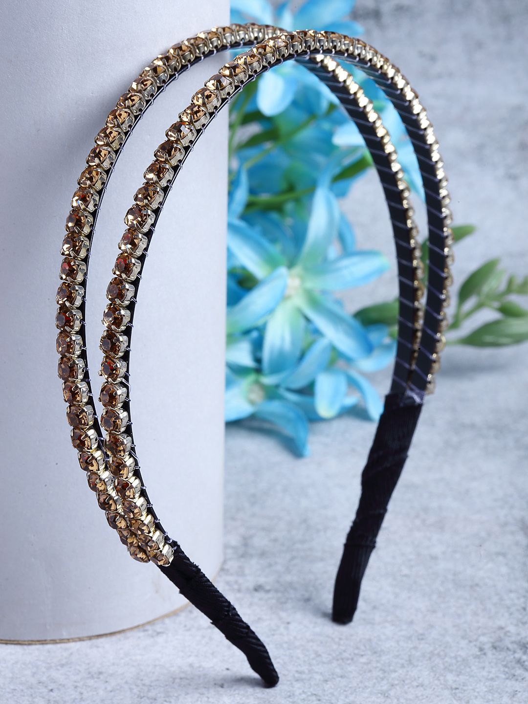 

VOGUE HAIR ACCESSORIES Women Metal Western Hairband, Gold