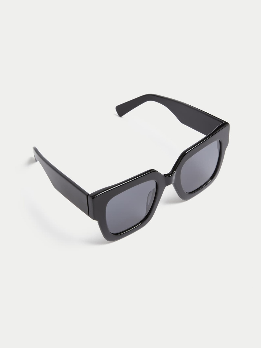

Marks & Spencer Women Square Sunglasses with UV Protected Lens T011071SBLACK, Black