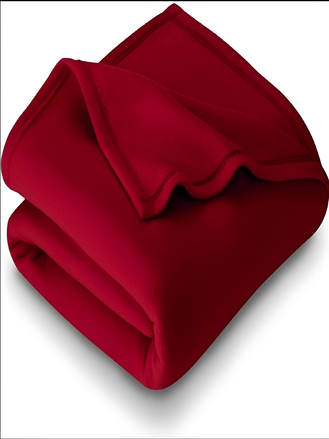 

tundwal's Maroon Fleece Mild Winter 210 GSM Single Bed Blanket