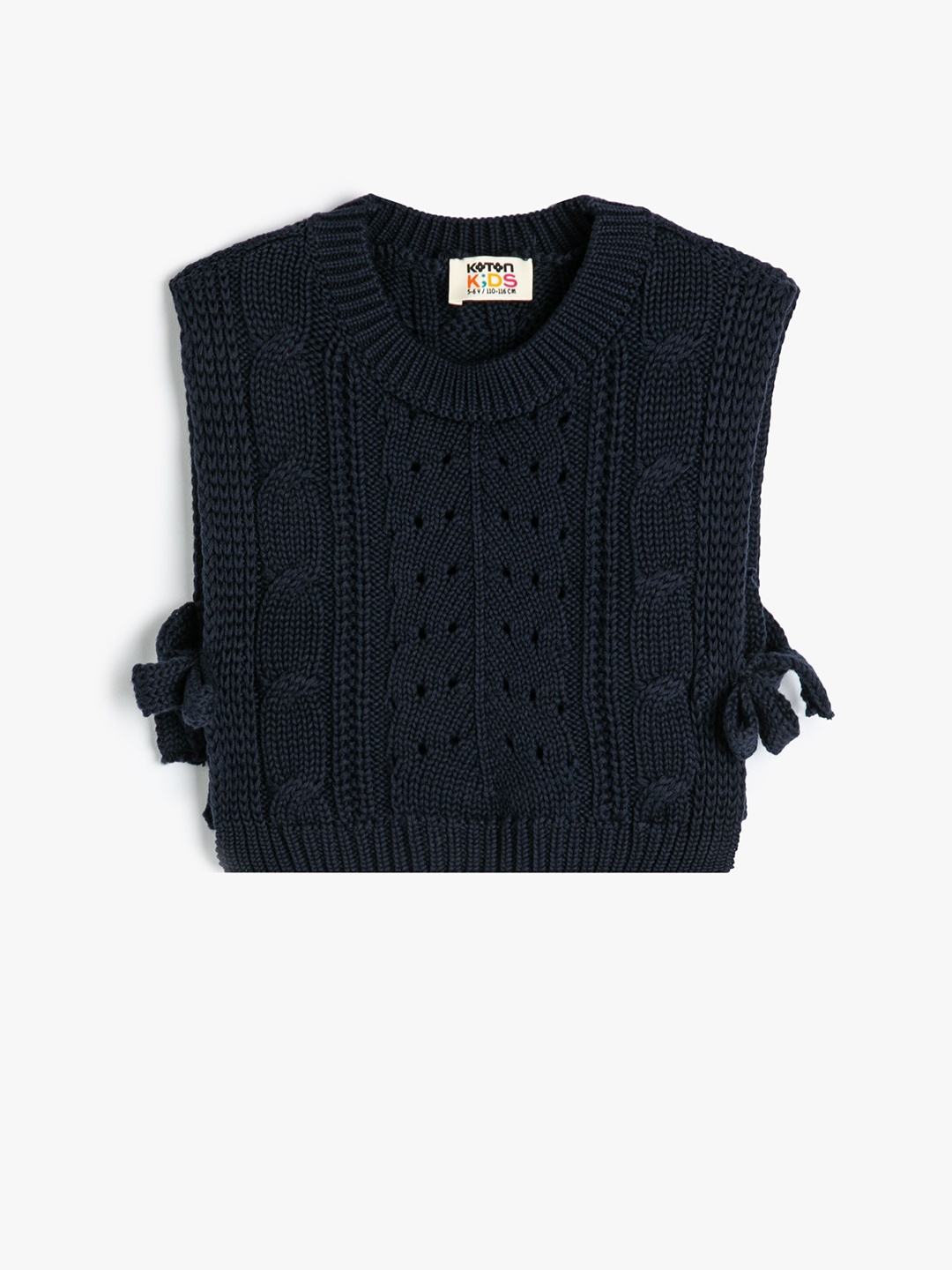 

Koton Girls Longline Pullover, Navy blue
