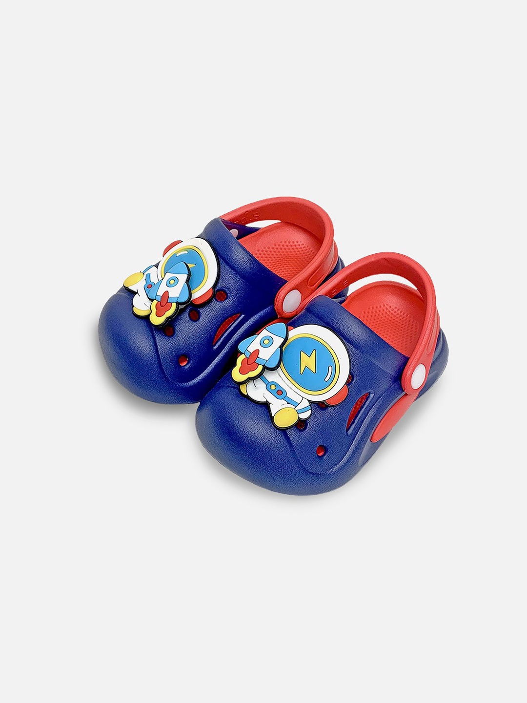 

Little Surprise Box LLP Kids Self Design Rubber Clogs, Blue