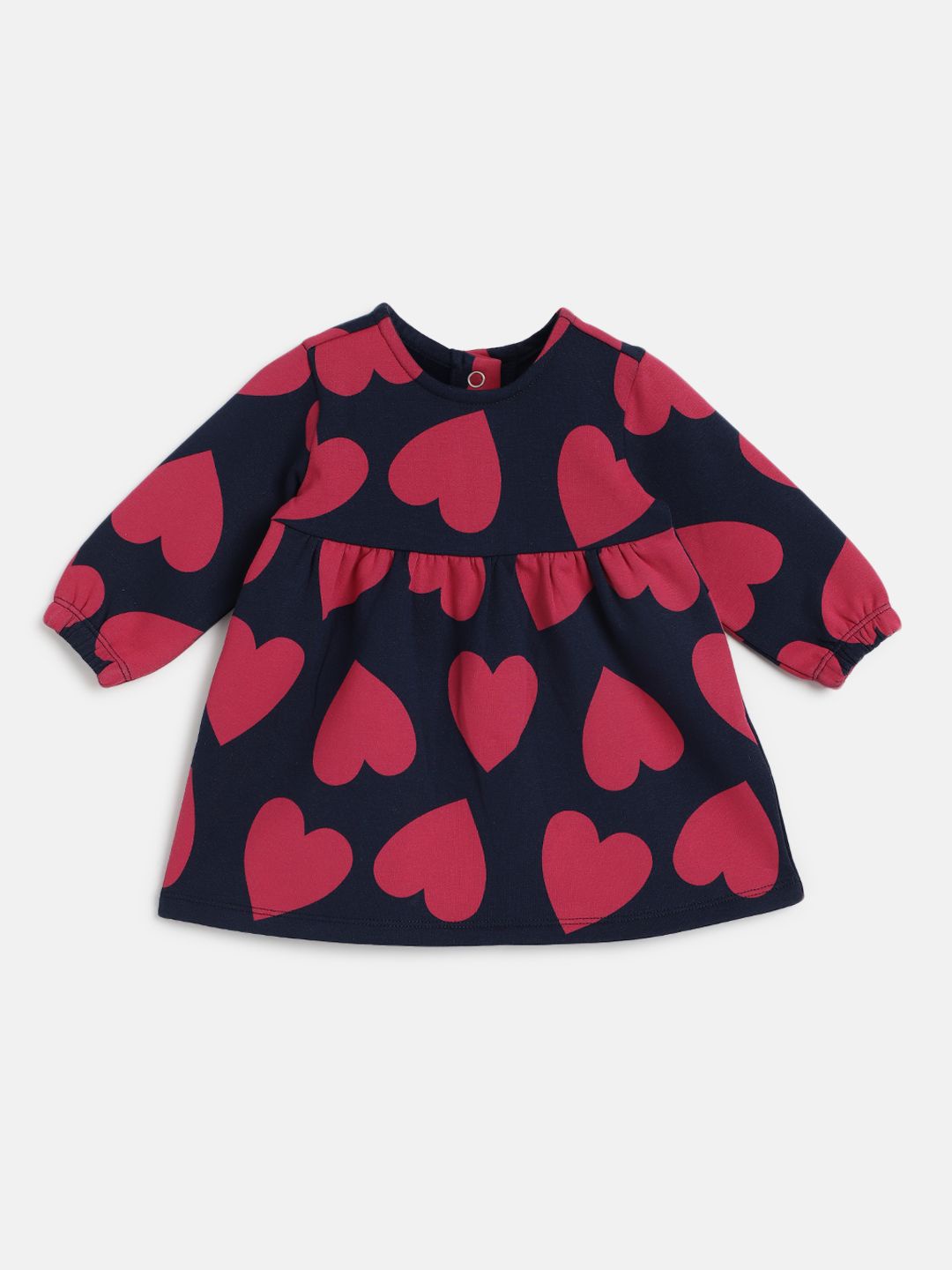 

Chicco Print A-Line Dress, Navy blue