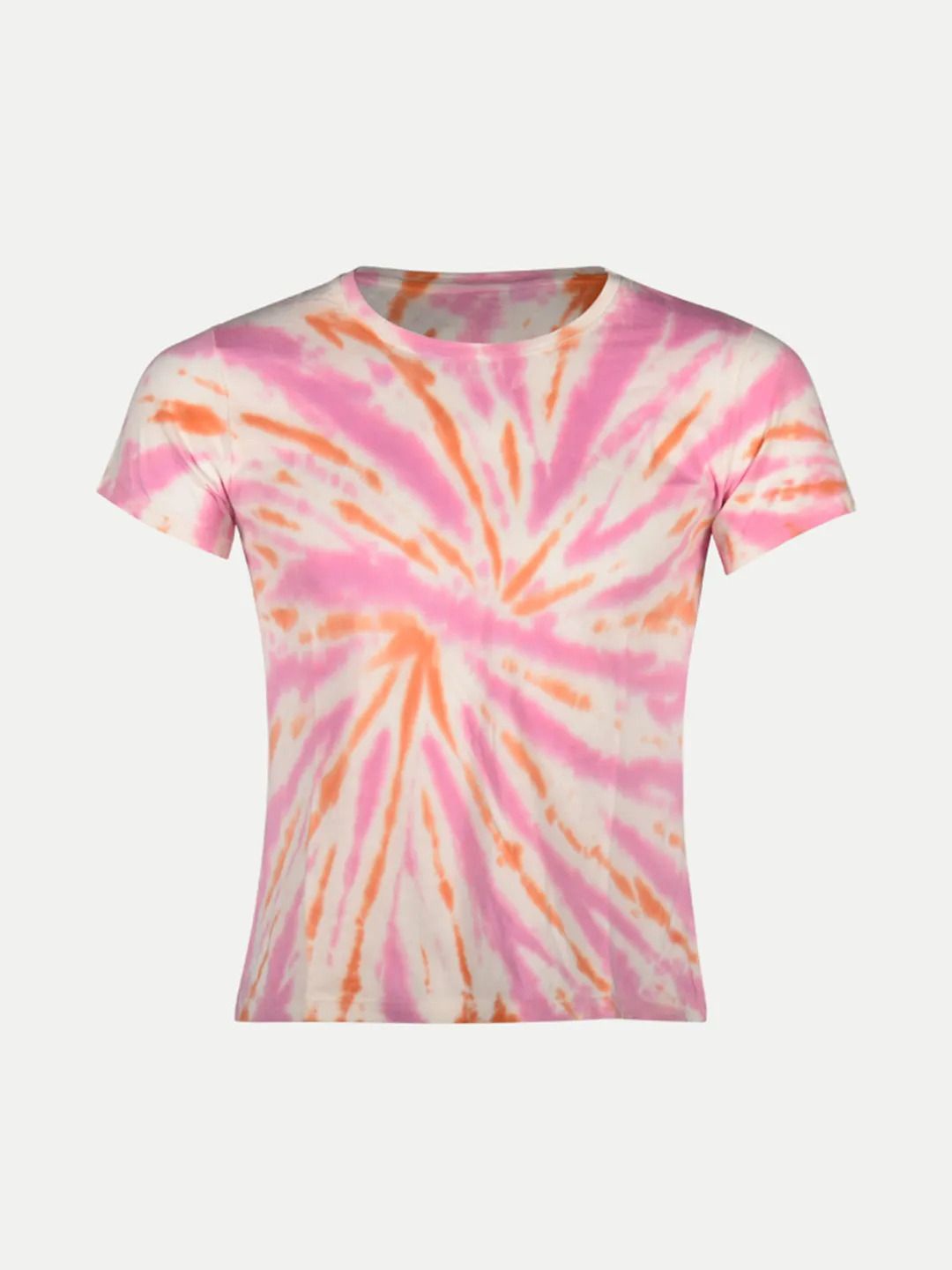 

BAESD Boys Dyed Round Neck T-shirt, Pink