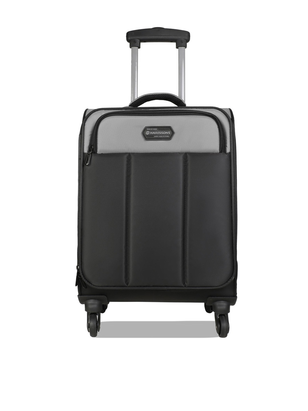 

Harissons Hard-Sided Medium Trolley Bag With Labtop Compartment, Black