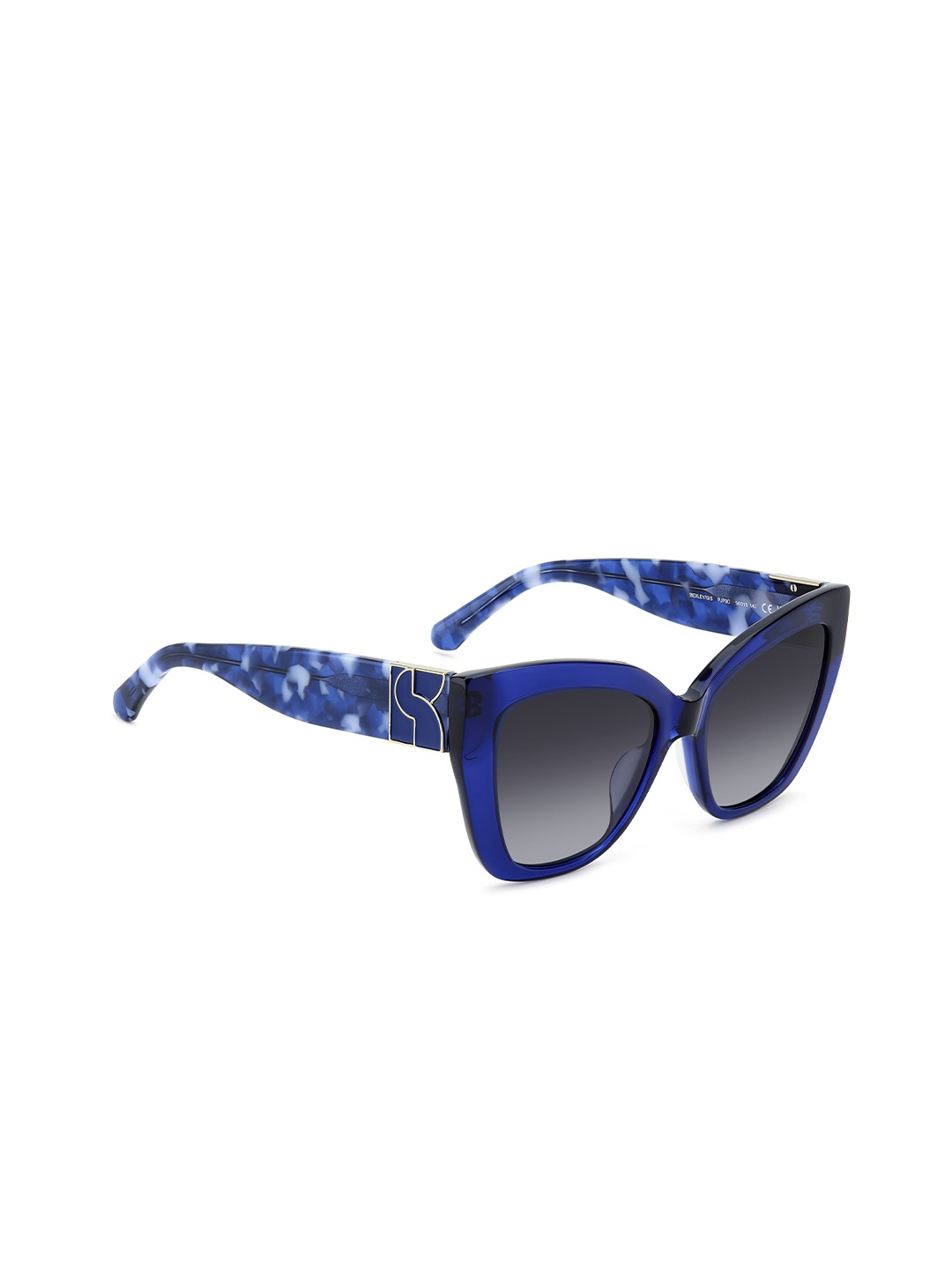 

Kate Spade Women Square Sunglasses with UV Protected Lens 207127PJP549O, Blue