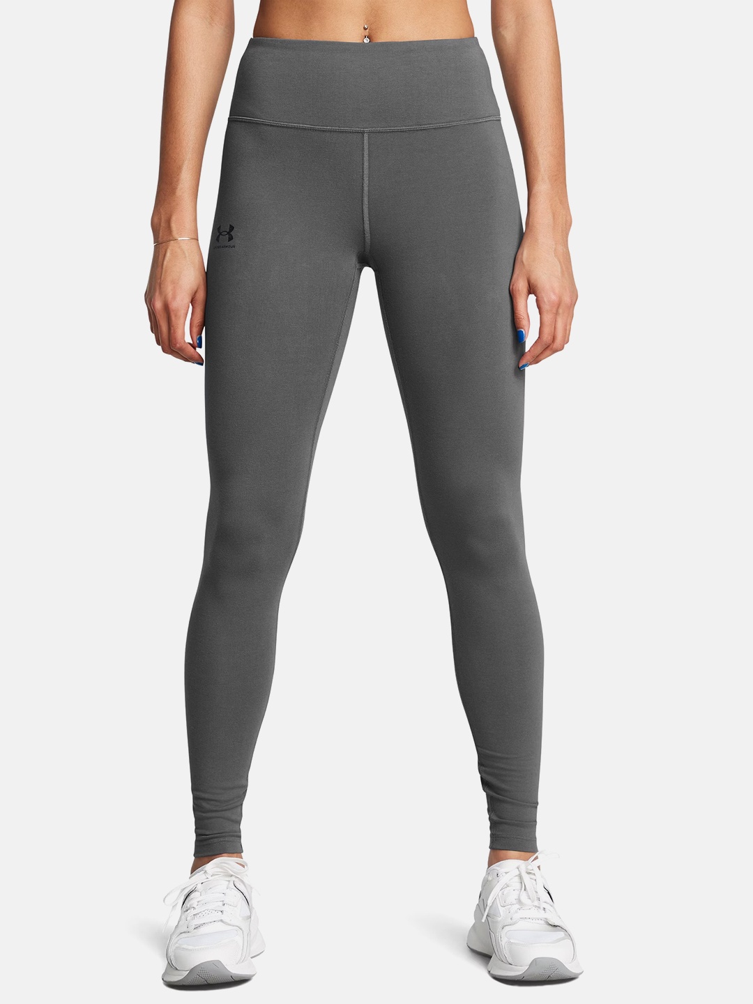 

UNDER ARMOUR Women Rival Legging, Grey