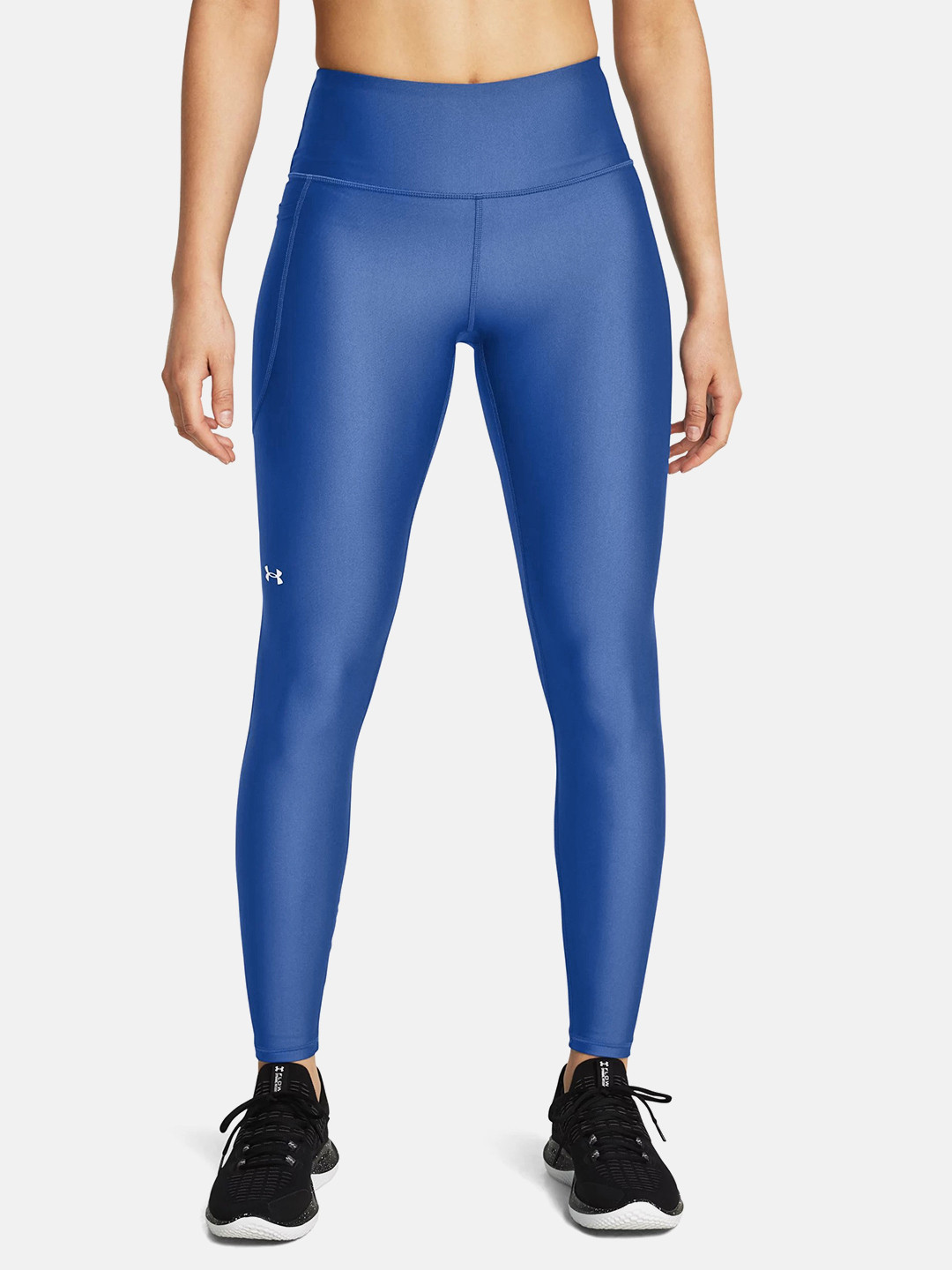 

UNDER ARMOUR Women Tech HiRise Ankle-Length Tights, Blue