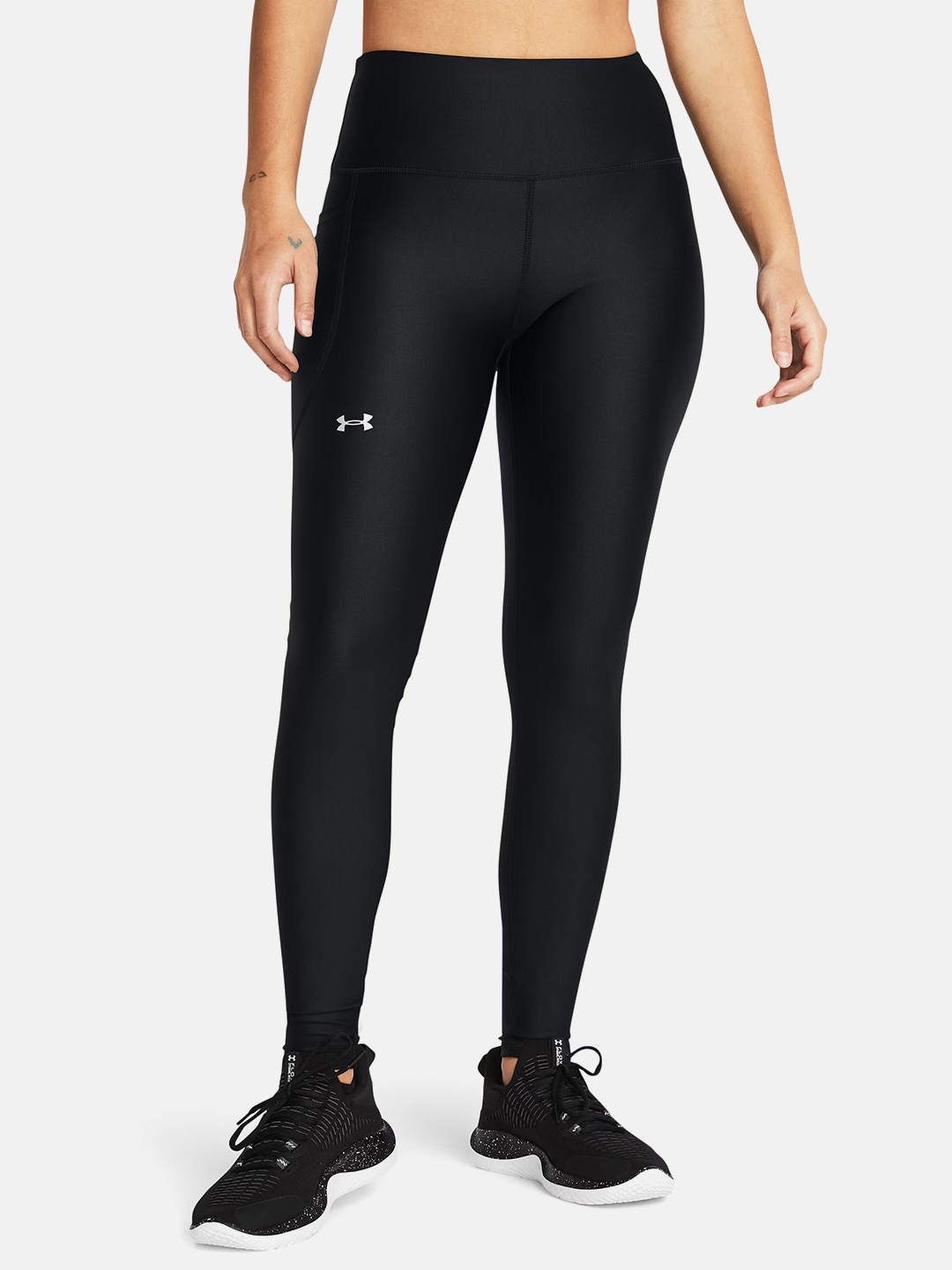 

UNDER ARMOUR Women HeatGear Ankle Tights, Black