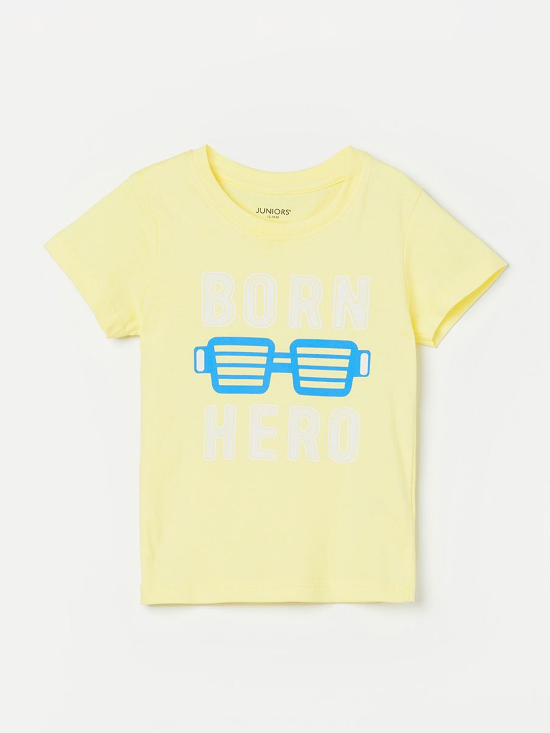 

Juniors by Lifestyle Boys Printed Applique T-shirt, Yellow