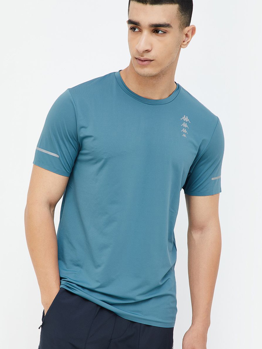 

Kappa Men Pockets T-shirt, Teal