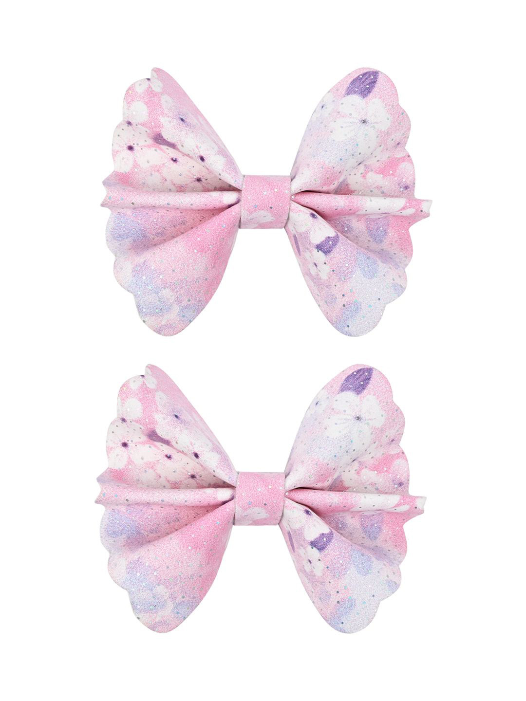 

Aye Candy Girls Set of 2 Embellished Alligator Hair Clip, Pink