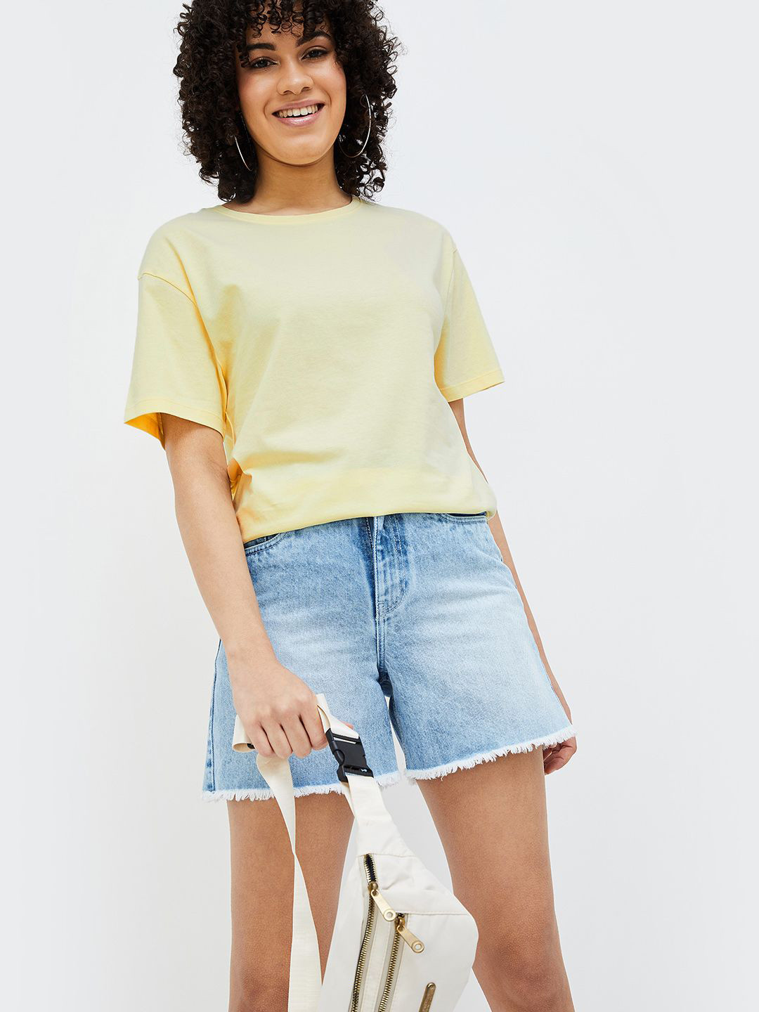 

Fame Forever by Lifestyle Cotton Top, Yellow