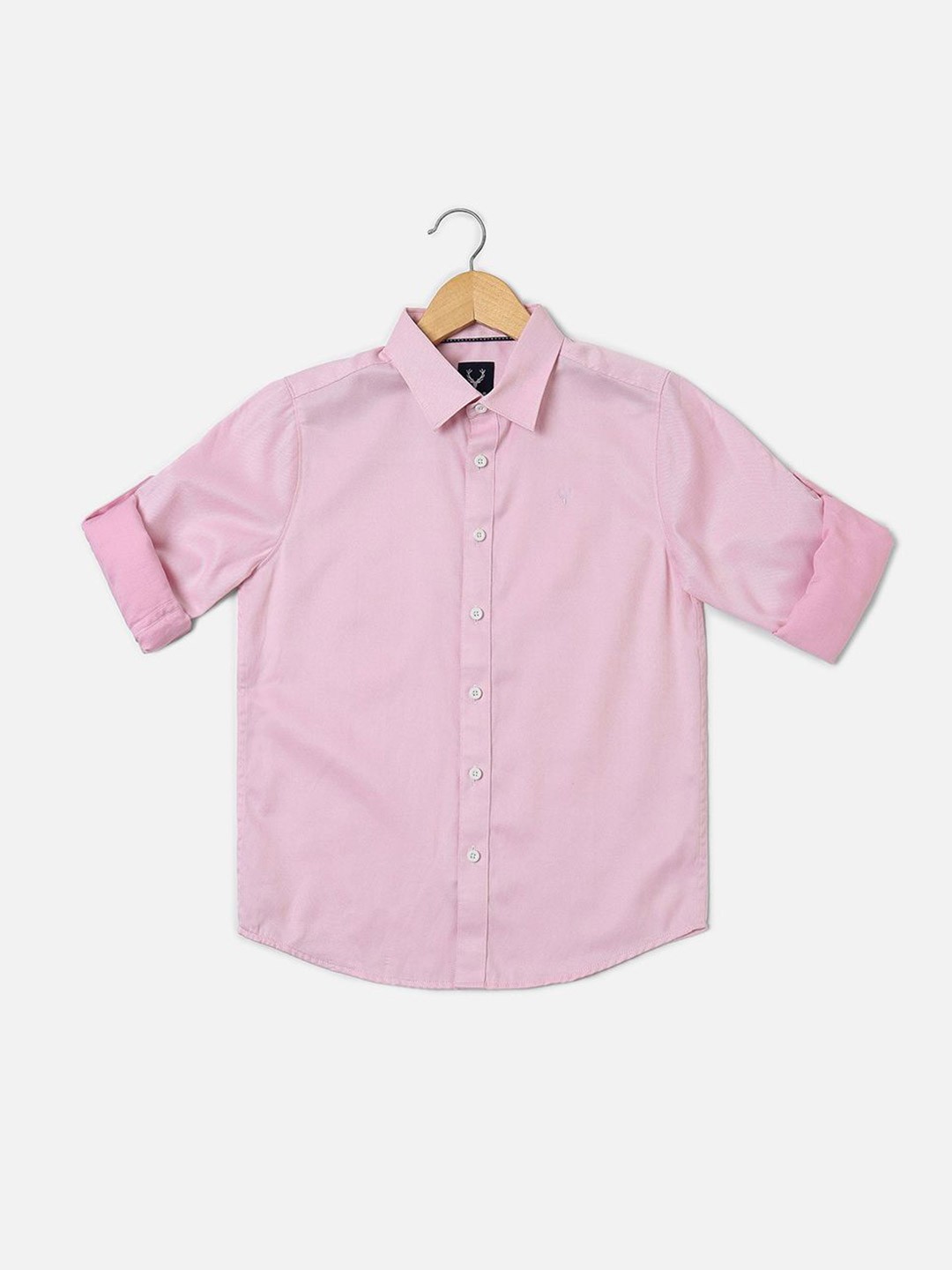 

Allen Solly Junior Boys Slim Fit Opaque Casual Shirt, Pink