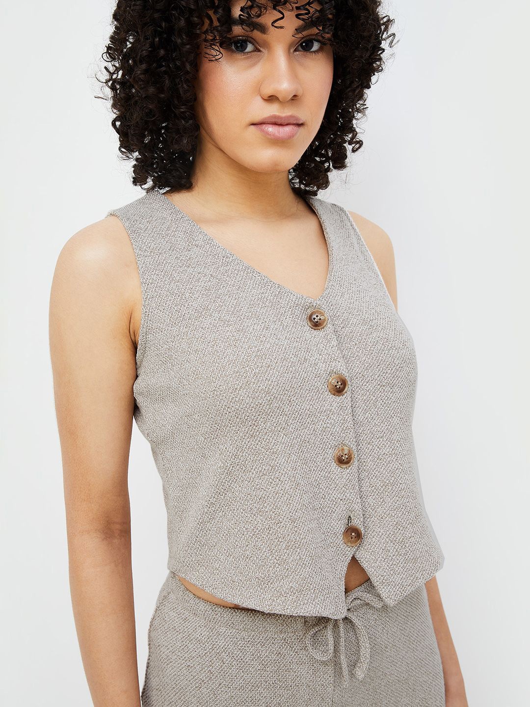 

Ginger by Lifestyle Cotton Top, Beige