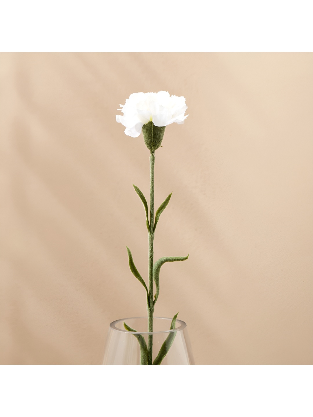 

Home Centre White 1 Pieces Carnation Artificial Flower