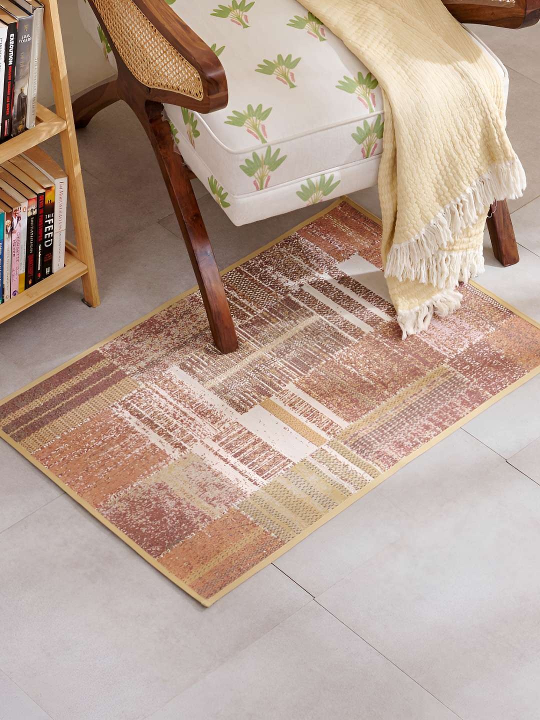 

Home Centre Brown & Beige Woven Floor Mats & Dhurries