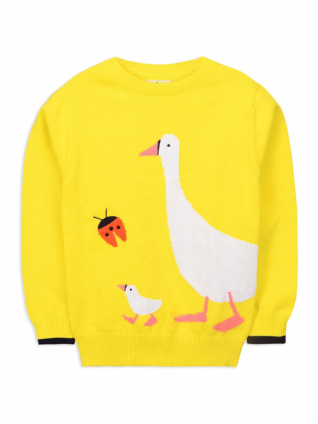 

Cherry Crumble Unisex Kids Pullover, Yellow