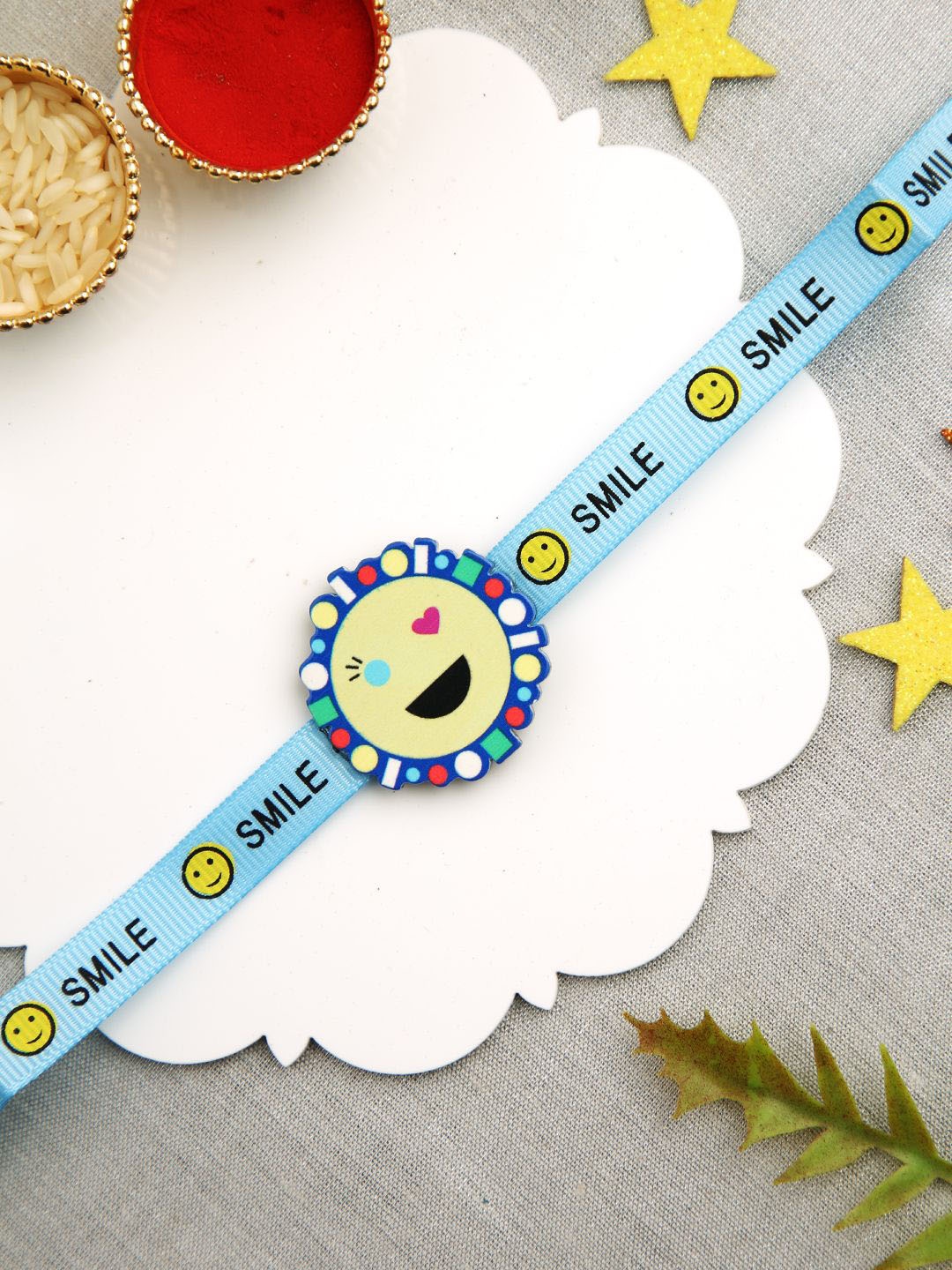 

Aapno Rajasthan Wraparound Rakhi, Yellow