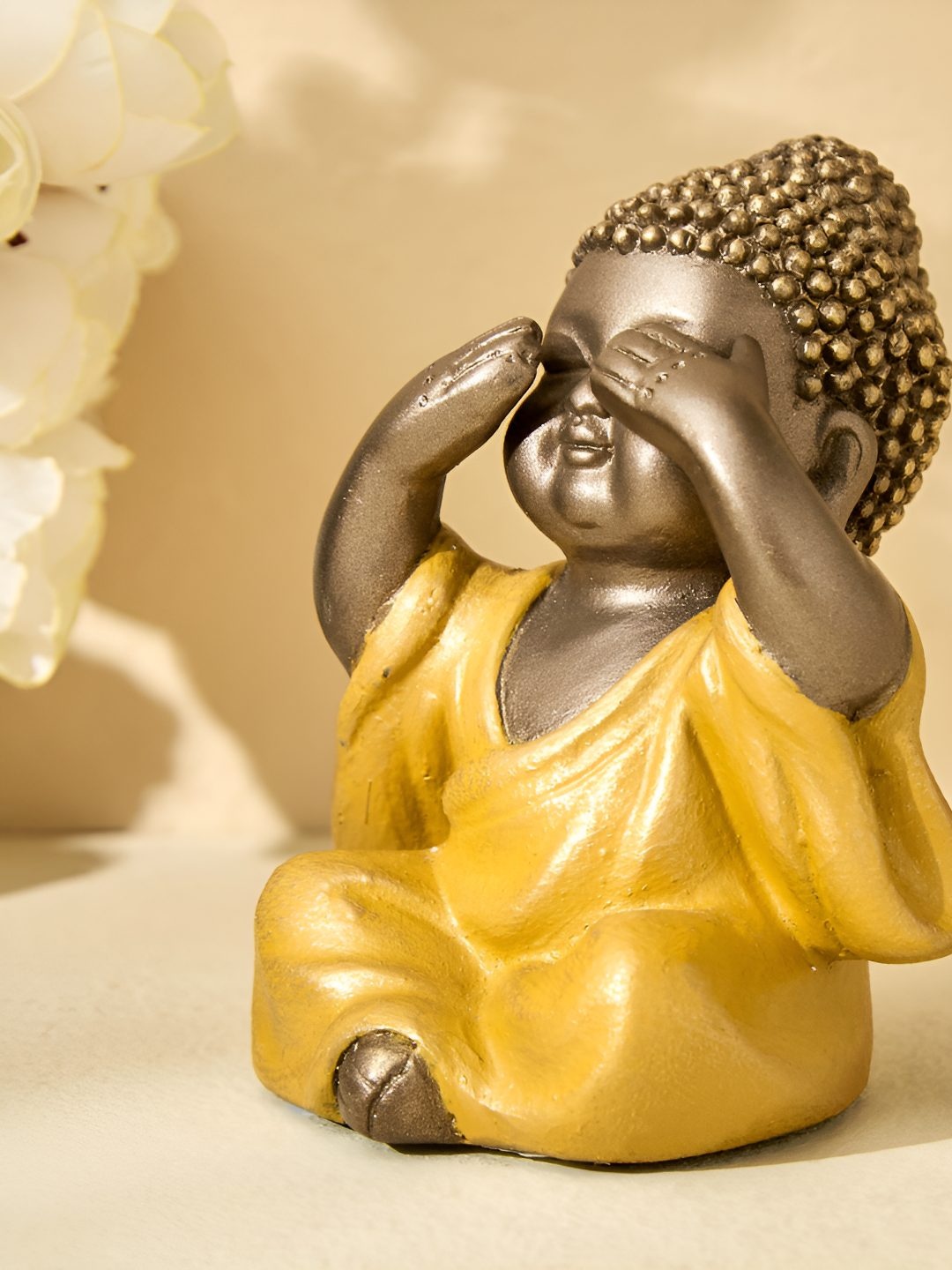 

Home Centre Gold-Toned Religious Idol Showpiece