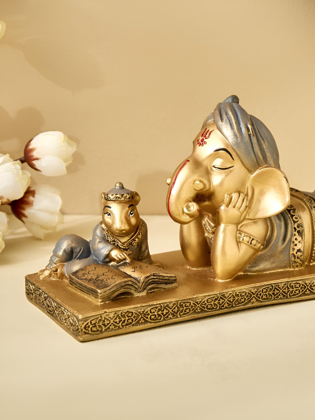 

Home Centre Gold-Toned Religious Idol Showpiece