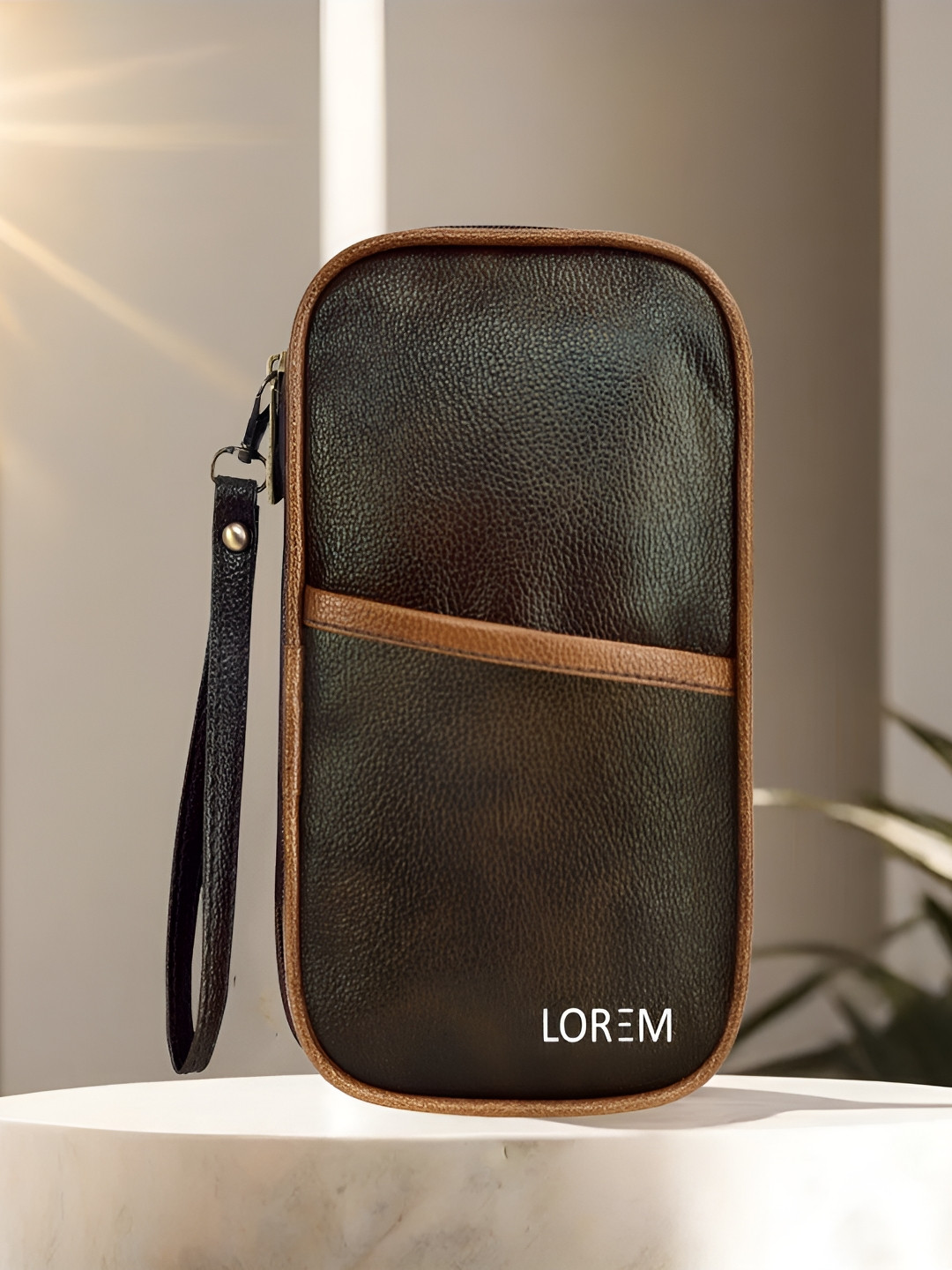 

LOREM Brown Set of 1 Water Resistant Handbag Organiser Organisers