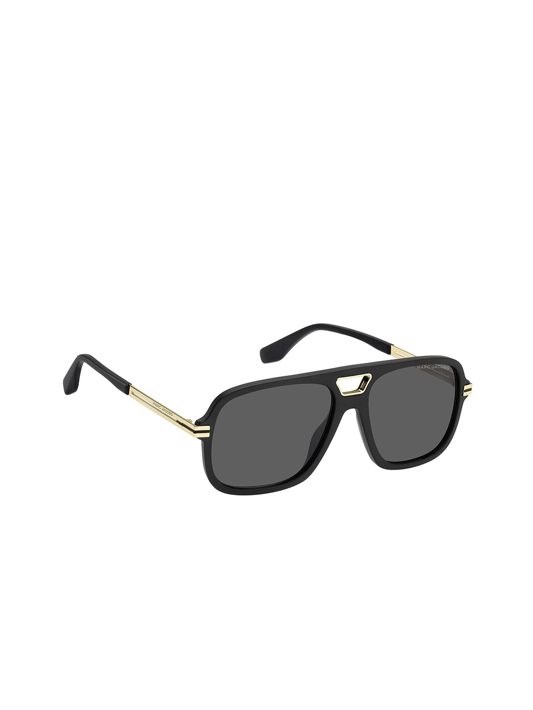

MARC JACOBS Men Square Sunglasses with UV Protected Lens, Black