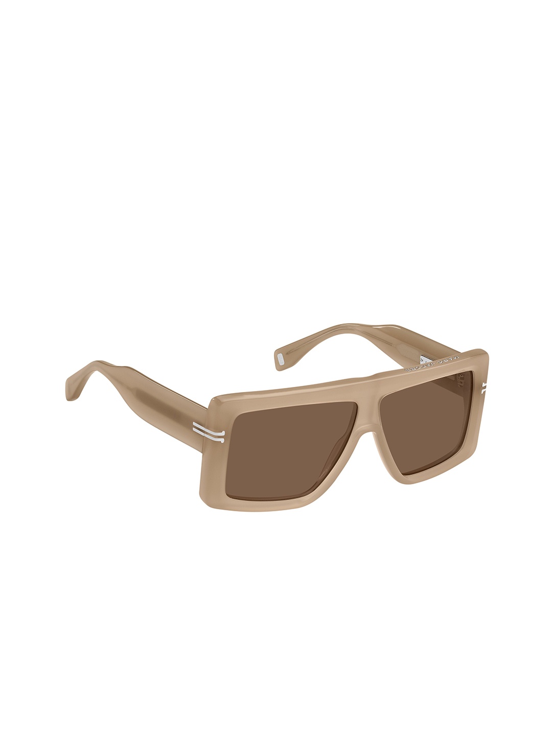 

MARC JACOBS Women Square Sunglasses with UV Protected Lens, Brown