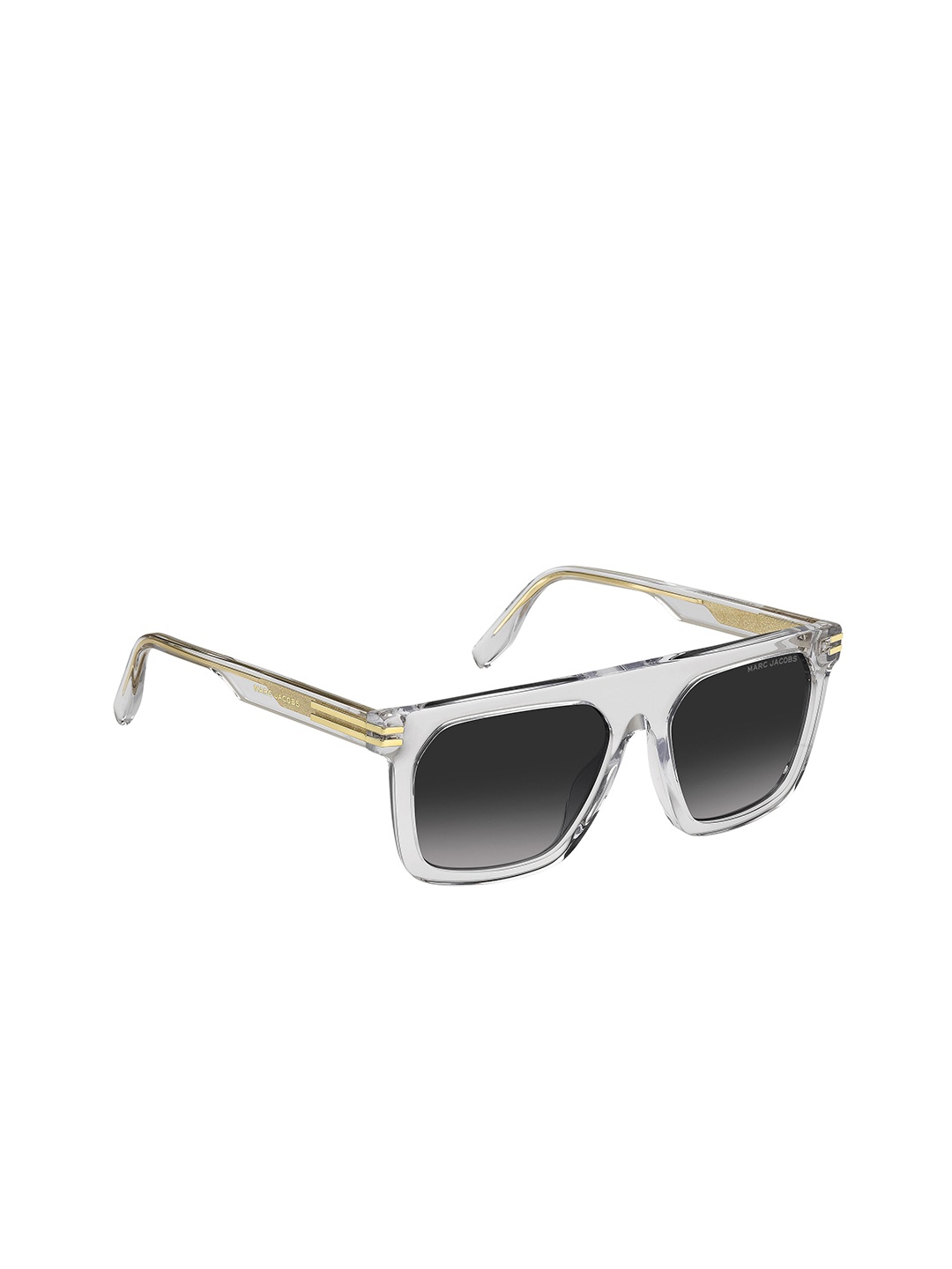 

MARC JACOBS Men Square Sunglasses with UV Protected Lens, Grey