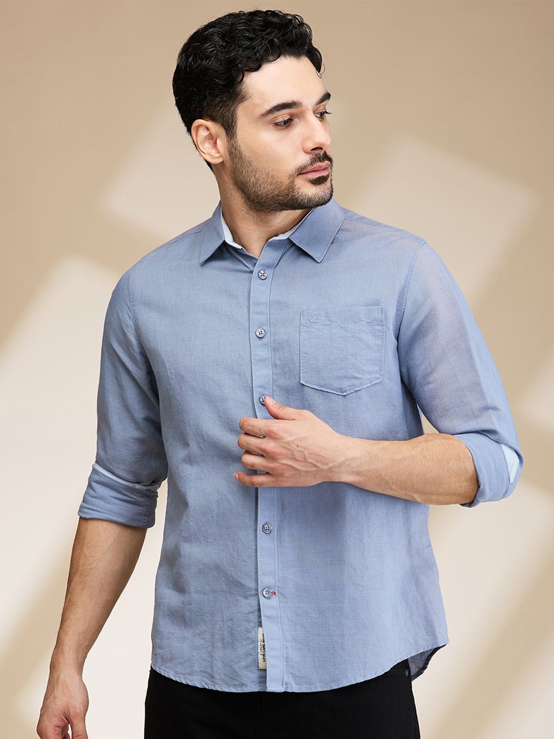 

Being Human Men Slim Fit Opaque Casual Shirt, Grey