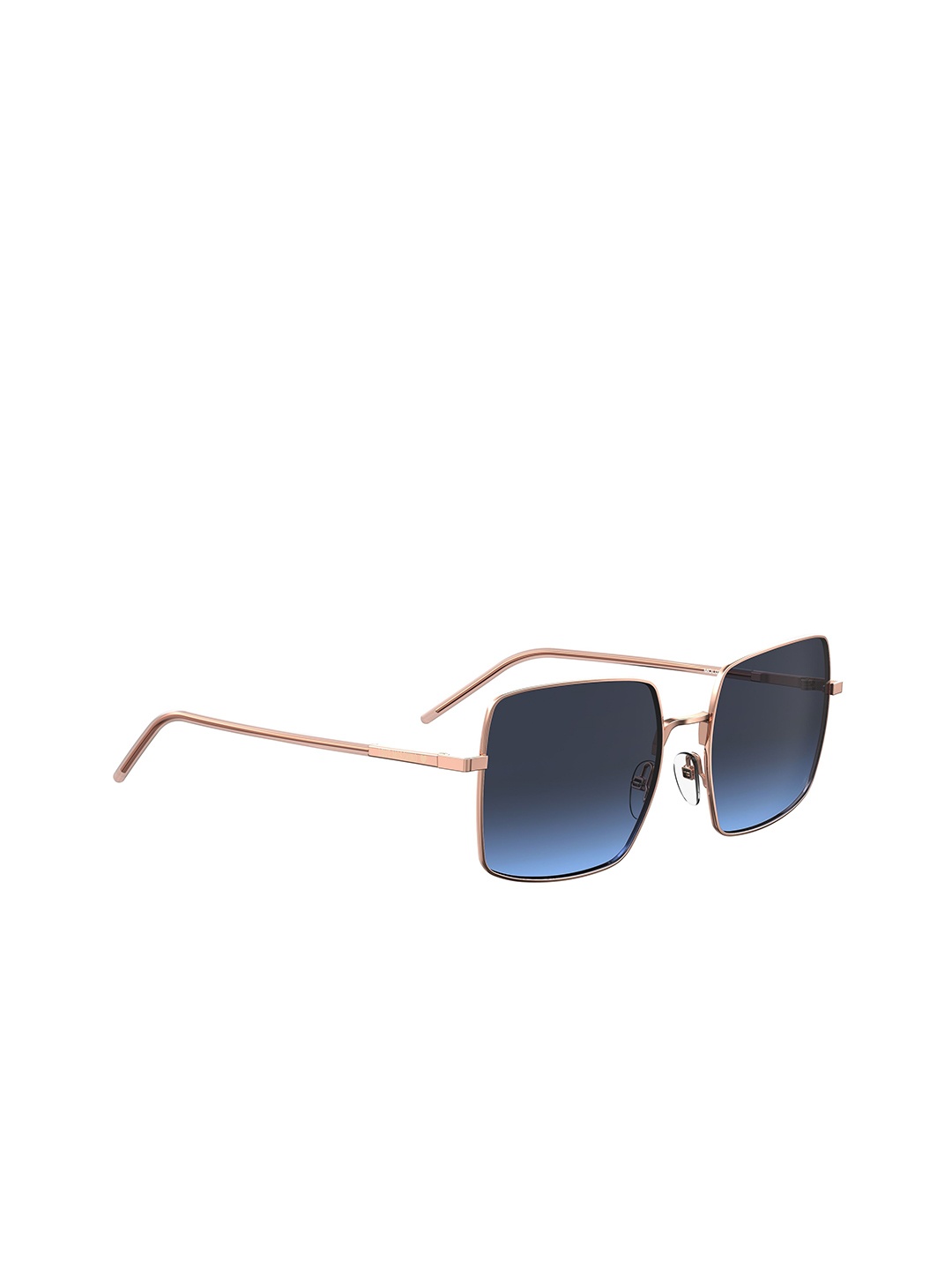 

LOVE MOSCHINO Women Square Sunglasses with UV Protected Lens, Blue